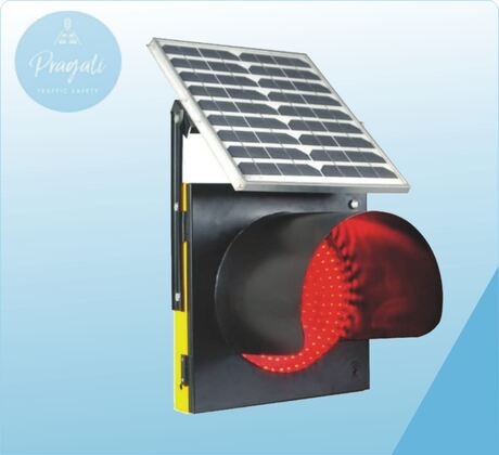Road Led solar blinker set 24H